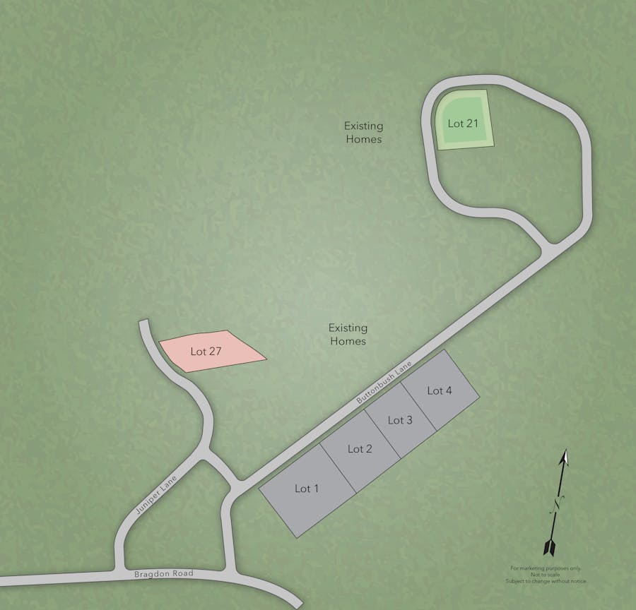 Site Plan for Buttonbush at River's Edge  Site Plan for Buttonbush at River's Edge